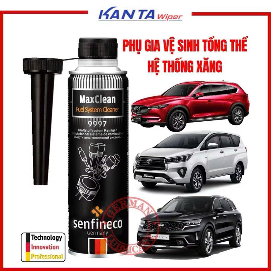 Phụ gia vệ sinh tổng thể hệ thống xăng